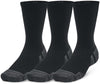 ua performance tech 3pk crew-blk