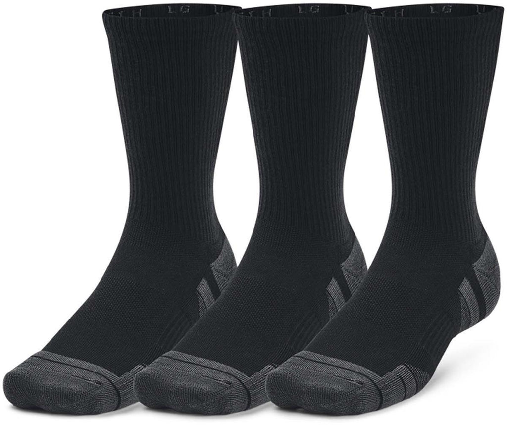 ua performance tech 3pk crew-blk