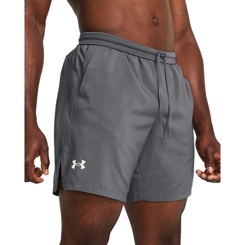 ua launch 7'' short-gry