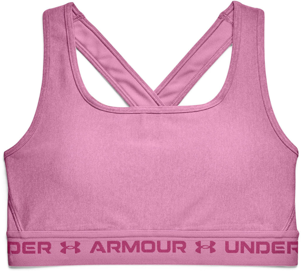 UA Crossback Mid Heather Bra