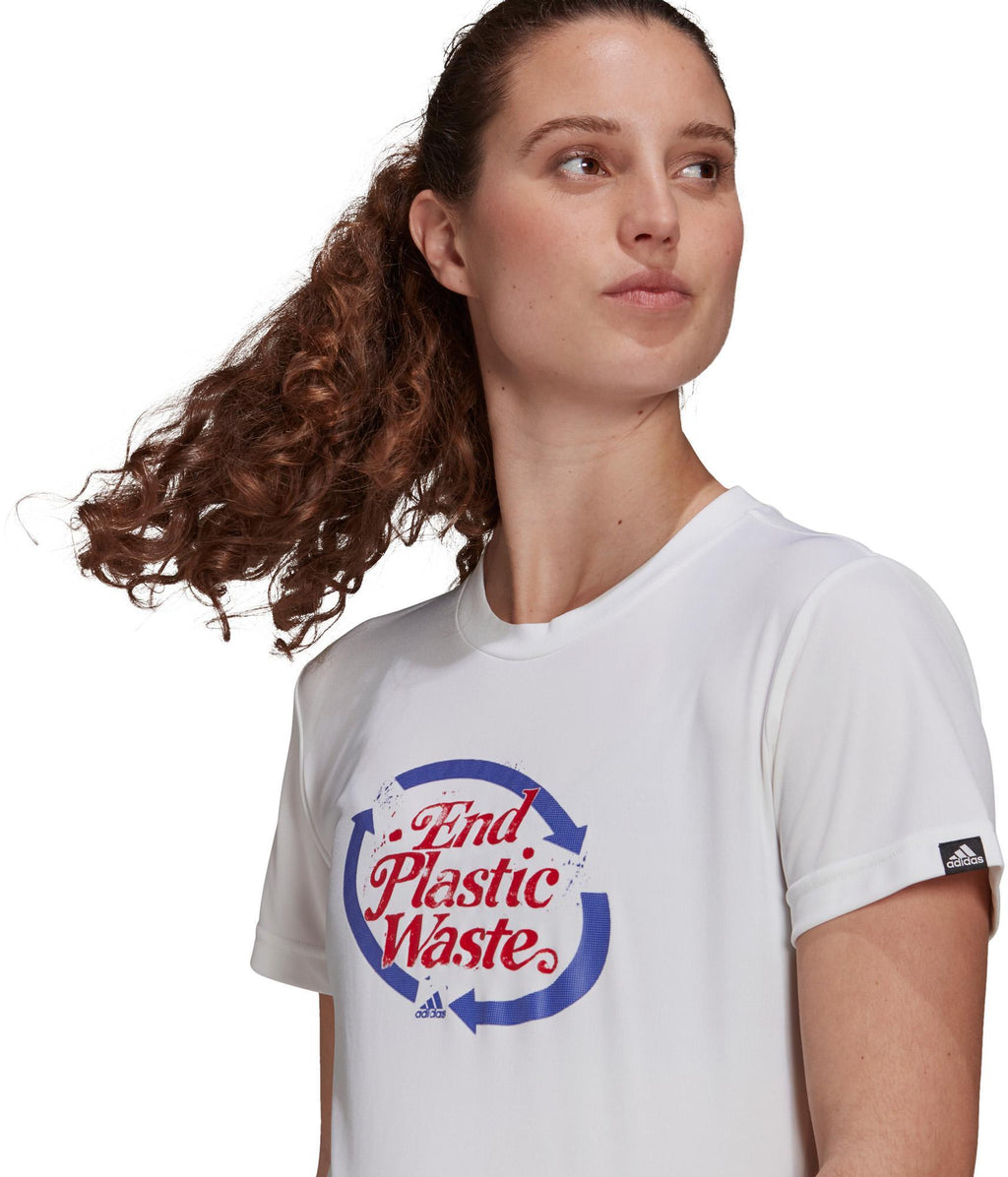 Primeblue Slogan Graphic T-shirt