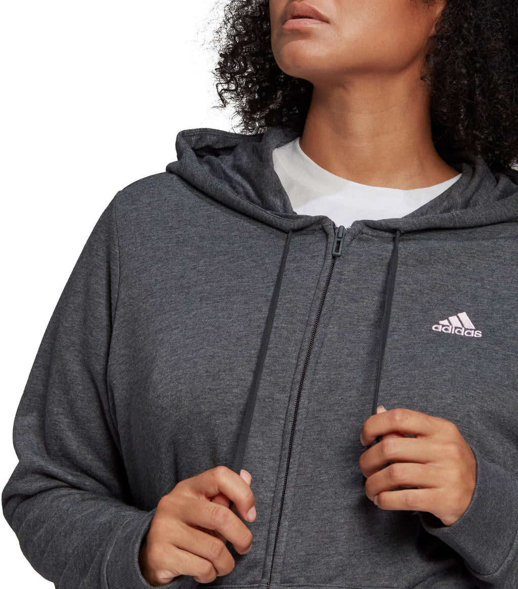 Essentials Logo Ritshoodie (Grote Maat)