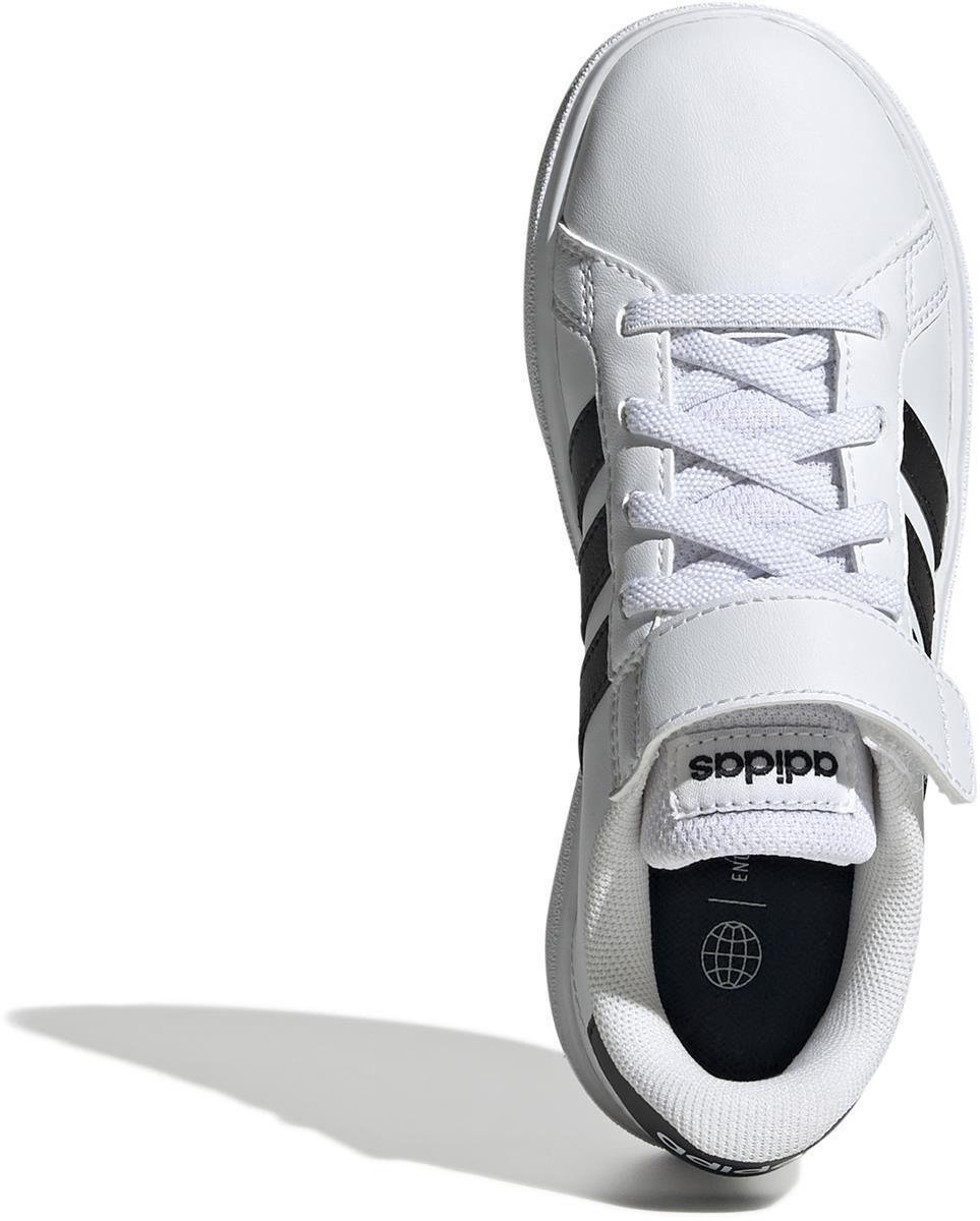 Grand Court Court sneakers met veters & klittenband