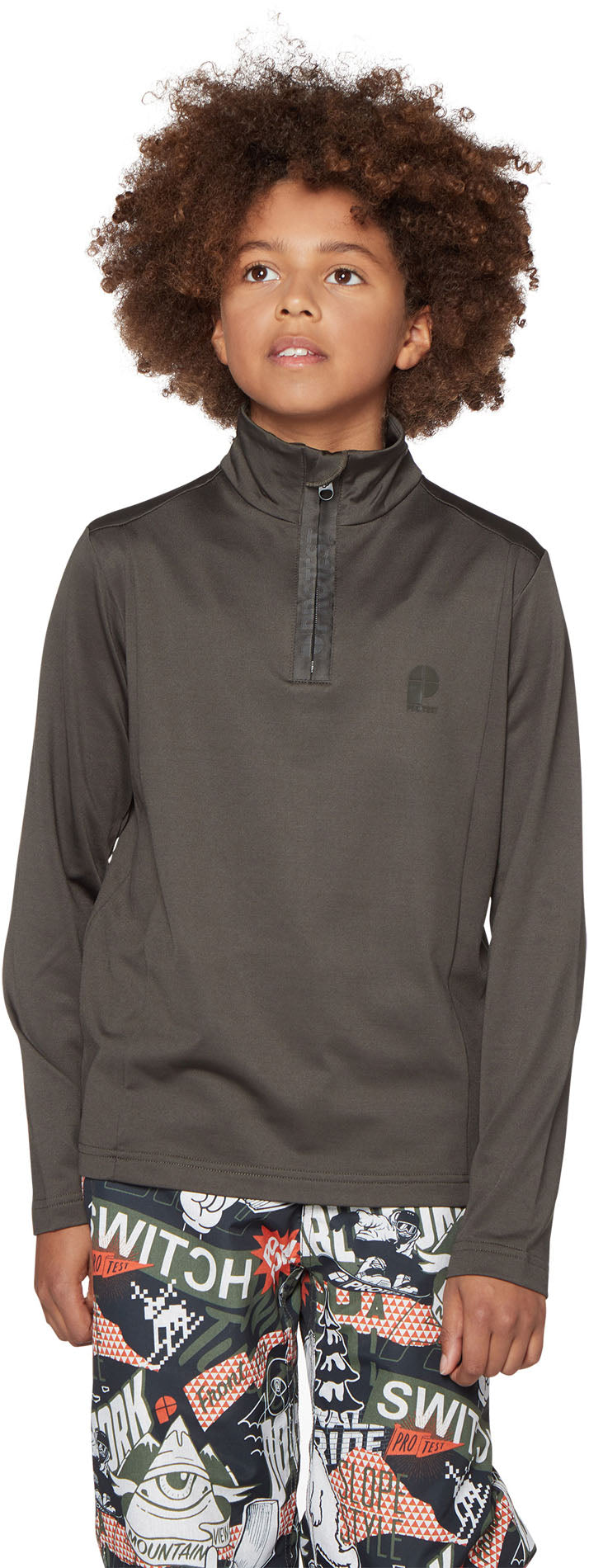 Willowy 1/4 Zip kids skipully
