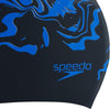 Long Hair Print Cap Bla/pur P6