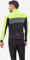 winterjack attq zwart/fluor-geel