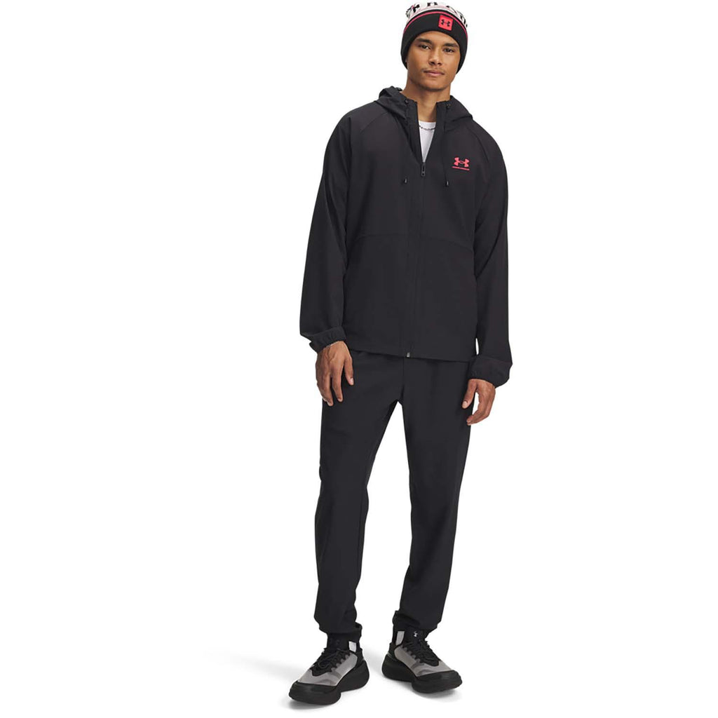 ua vibe woven jogger-blk
