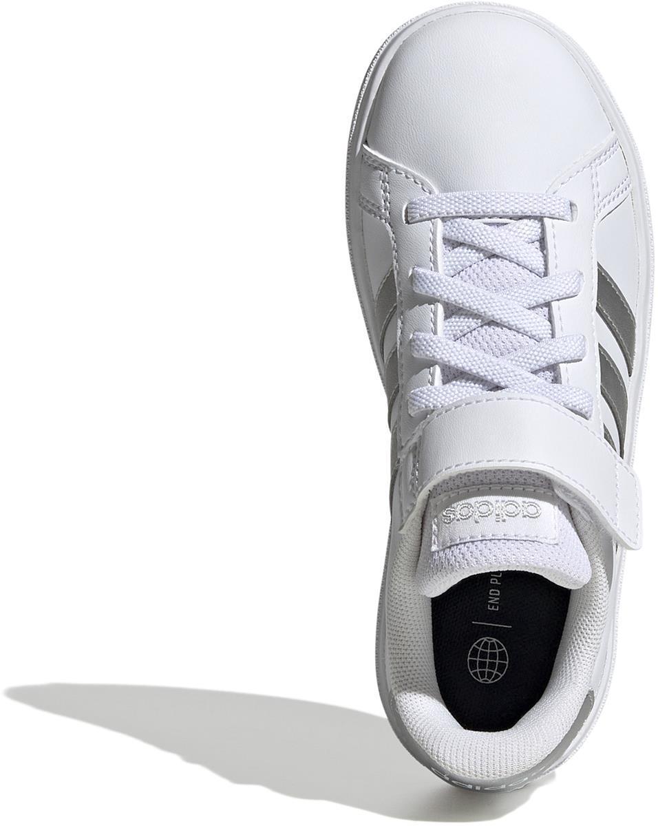 Grand Court Court sneakers met veters & klittenband