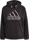 Brand Love Giant Logo Polar Fleece hoodie