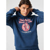 classic print hoodie