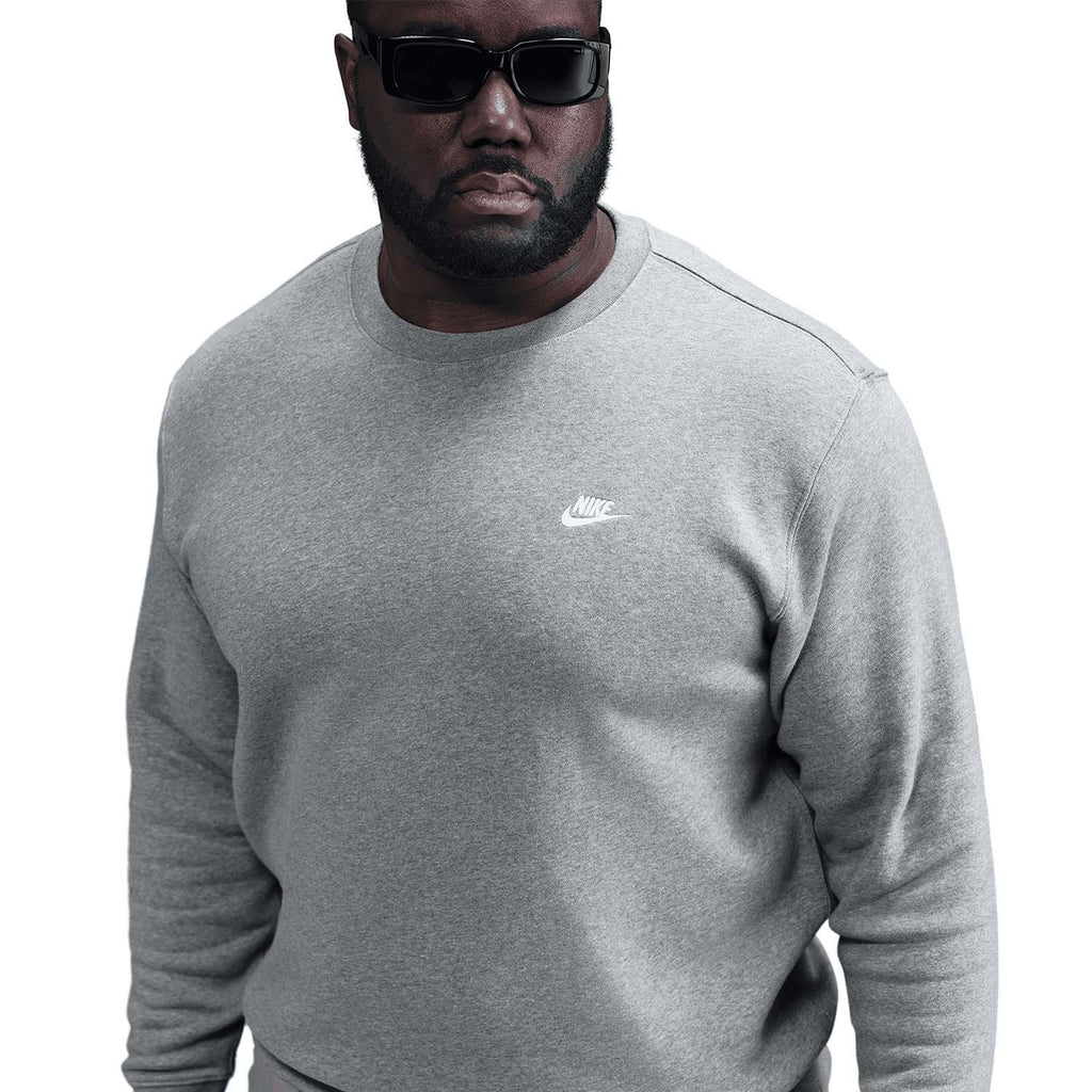 club fleece crew trui