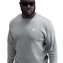 club fleece crew trui