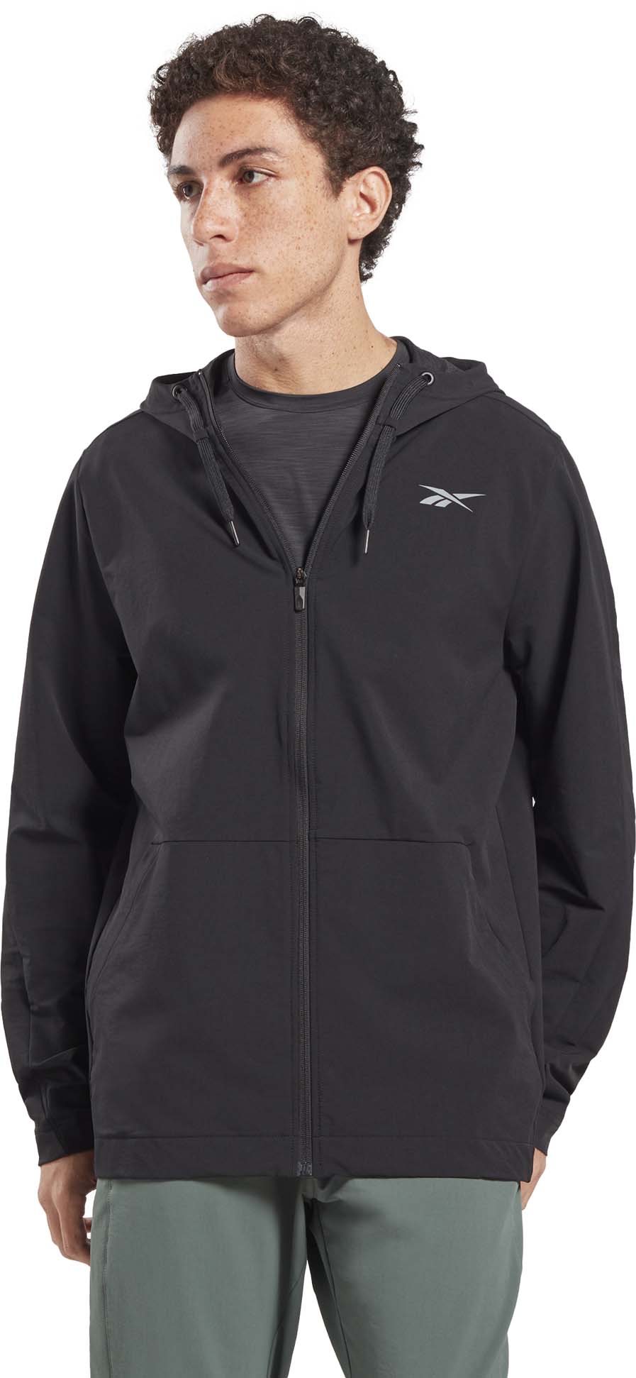 Woven Fz hoodie