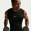 pro dri-fit men's strakke, mouwloze fitnesstop