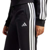 Essentials 3-Stripes Fleece Slim Broek