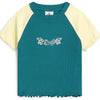 Color Block Rib T-shirt strand kids