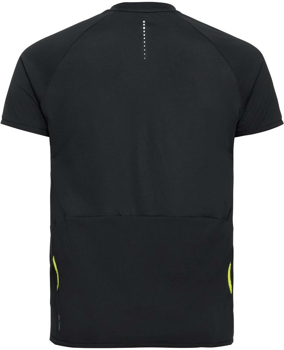 T-shirt Crew Neck S/s 1/2 Zip Axalp Trai