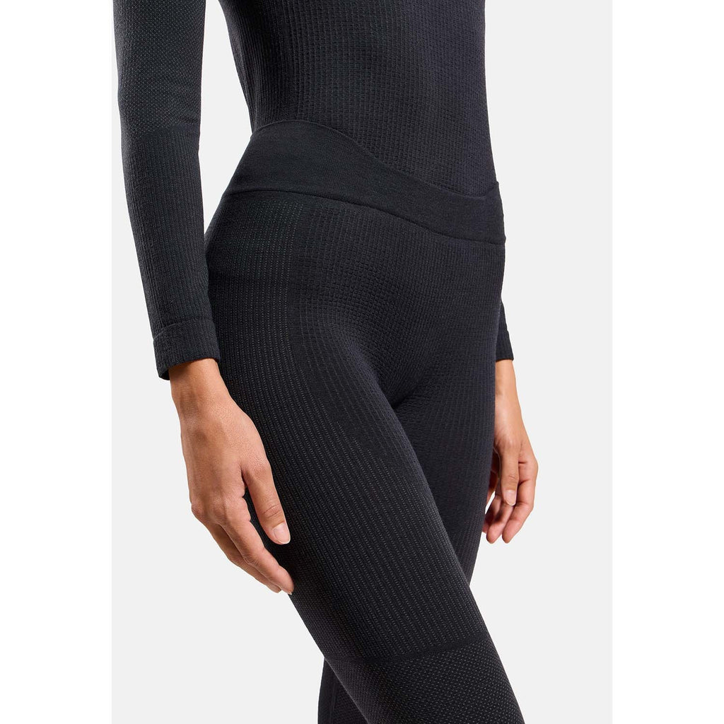 performance wool base layer 3/4 seamless broek