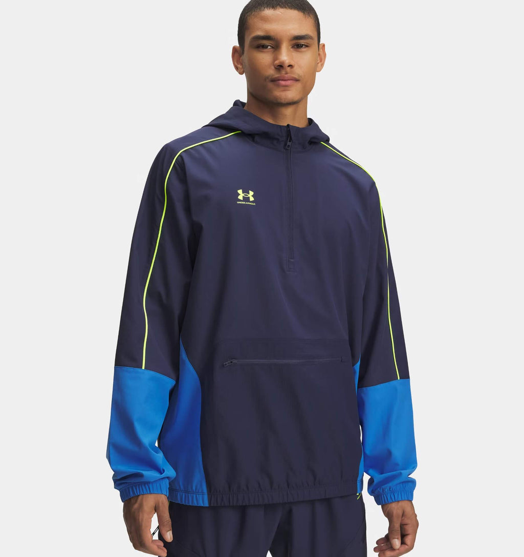 Ua M Challenger Warmup Jkt-blu