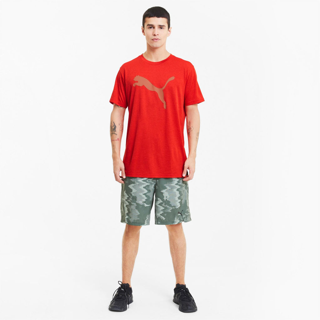 puma heather cat tee