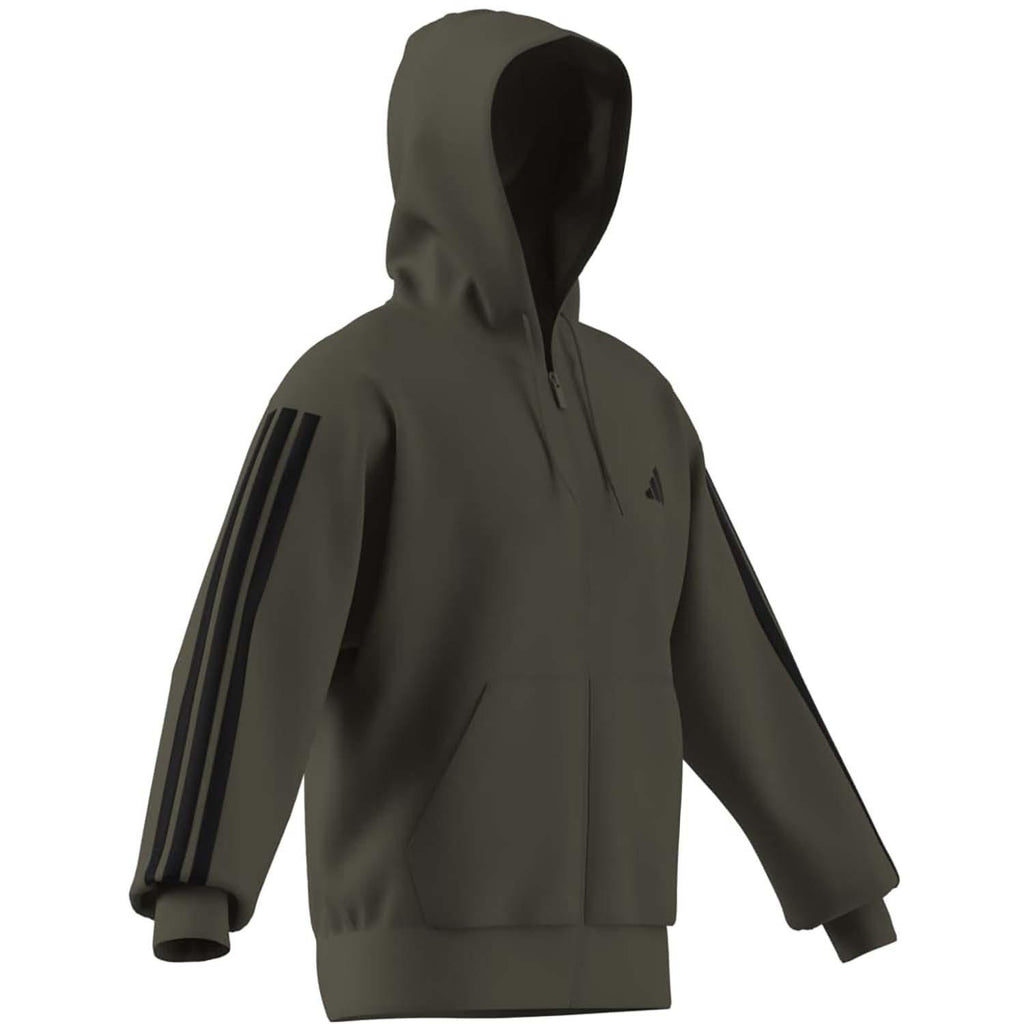 Essentials 3-Stripes Fleece hoodie