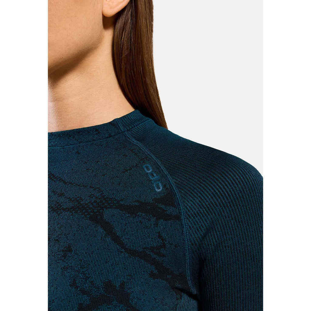 performance warm blackcomb base layer shirt half-zip