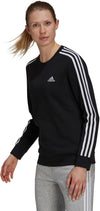 Essentials 3-Stripes Fleece sweater