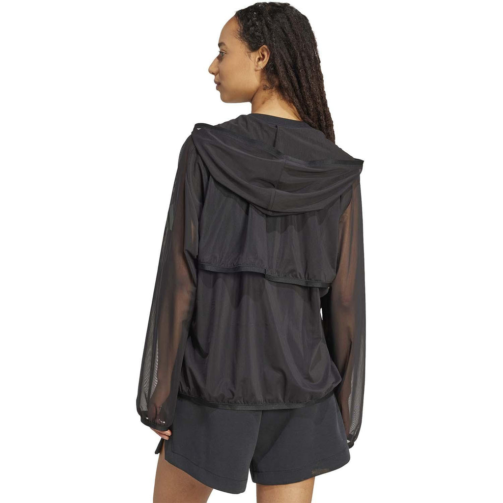 Soft Lux Mesh Full-Zip Hoodie