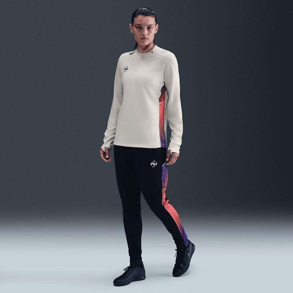 United Academy Dri-FIT voetbaltop met ronde hals voor dames