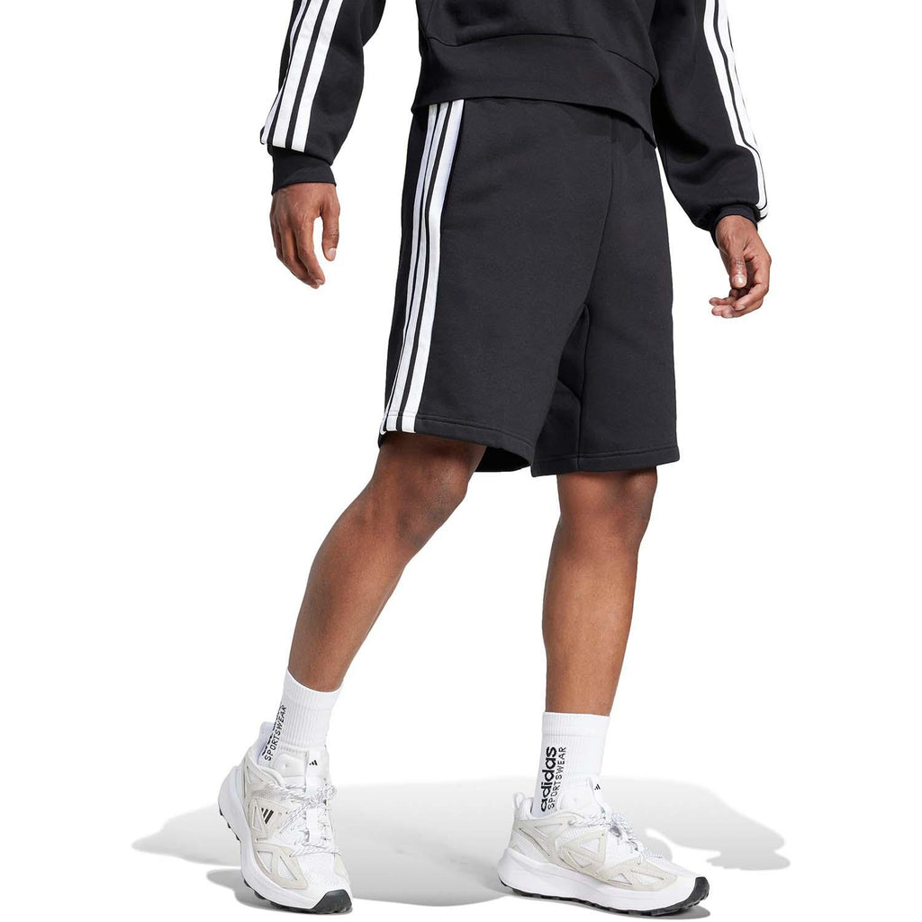 Essentials 3-Stripes Fleece Short