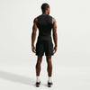 pro dri-fit men's strakke, mouwloze fitnesstop