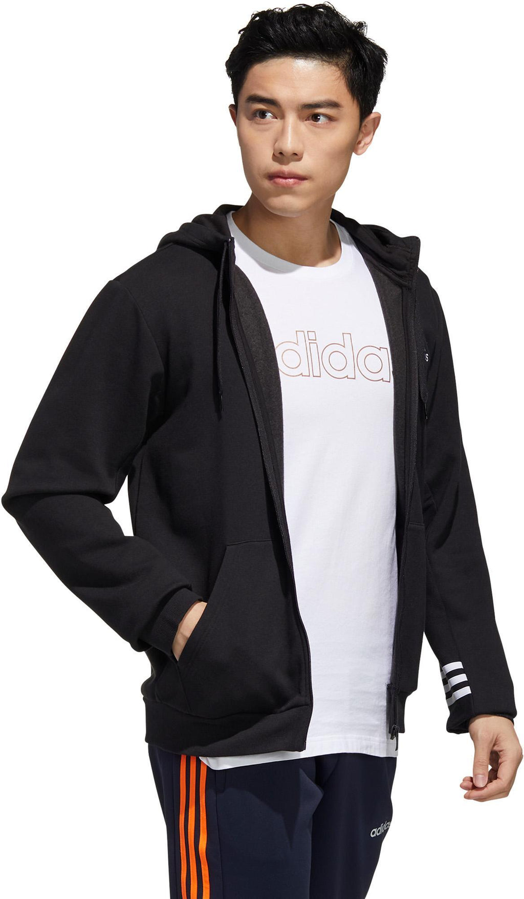 Essentials Comfort Trainingsjack met Capuchon