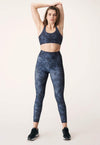 Printed Piping Tights