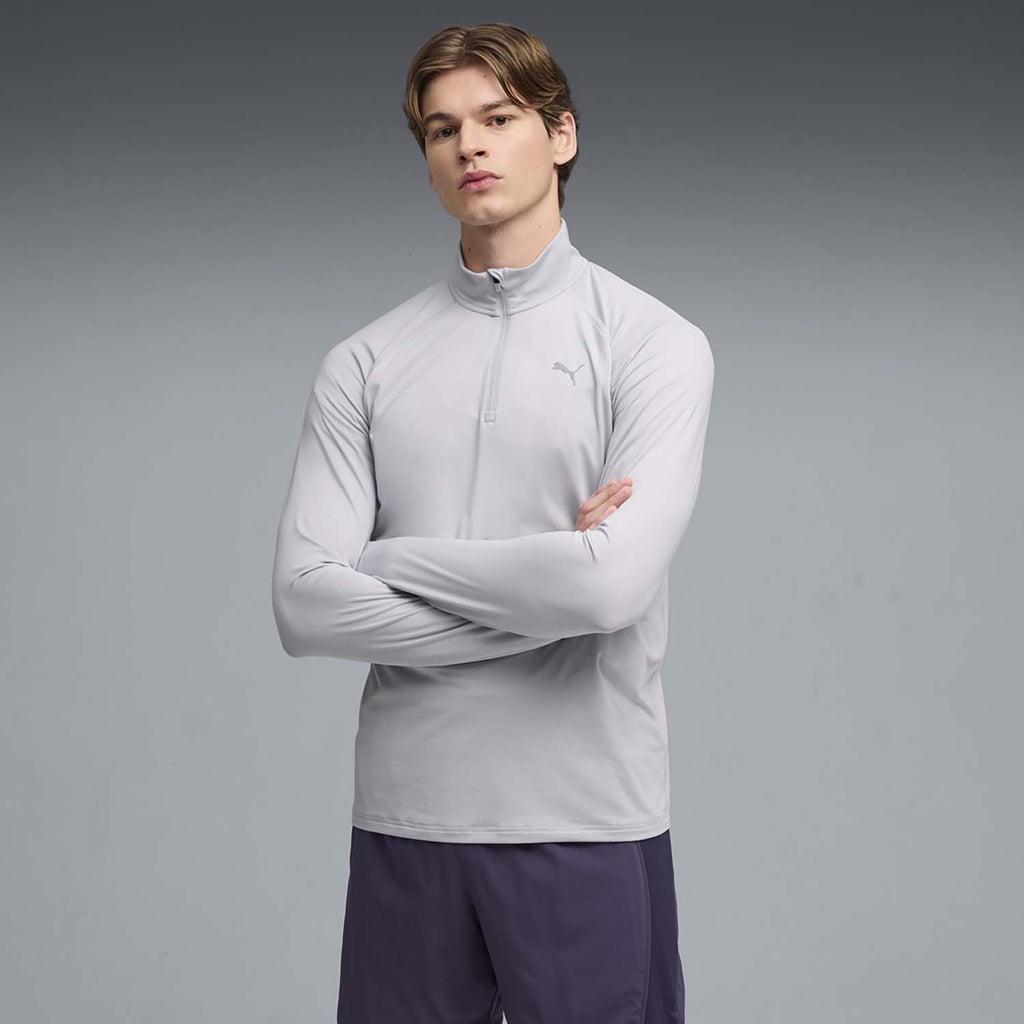 Run Velocity Cloudspun 1/4 Zip Long Sleeve Zomer Hardloopshirt