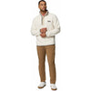helvetia half snap fleece vest