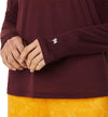 MOCK NECK RUN LS TOP Lady