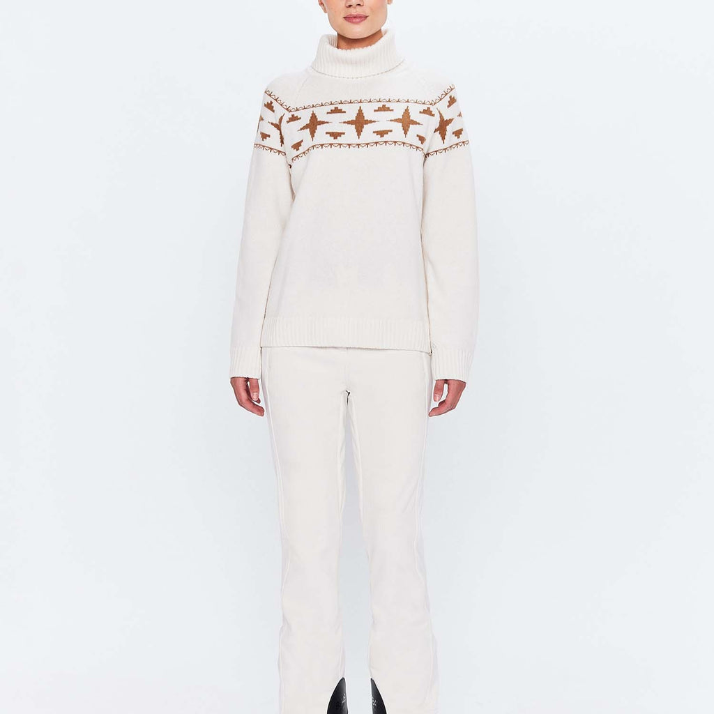 Sage W Wool Rollneck Sweat