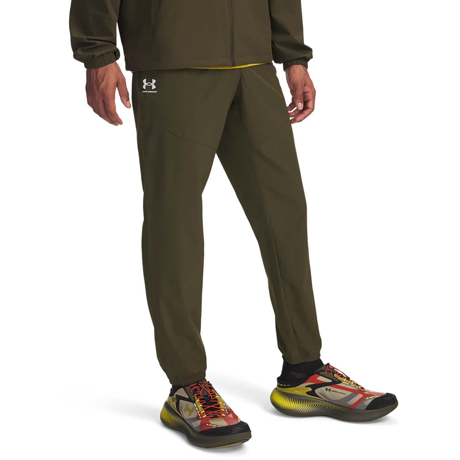 ua vibe woven jogger-grn