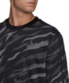 Essentials French Terry Camo-Print sweater