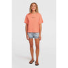 Boxy Back Print T-shirt strand
