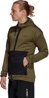Terrex Tech Fleece Lite Hiking capuchonjack