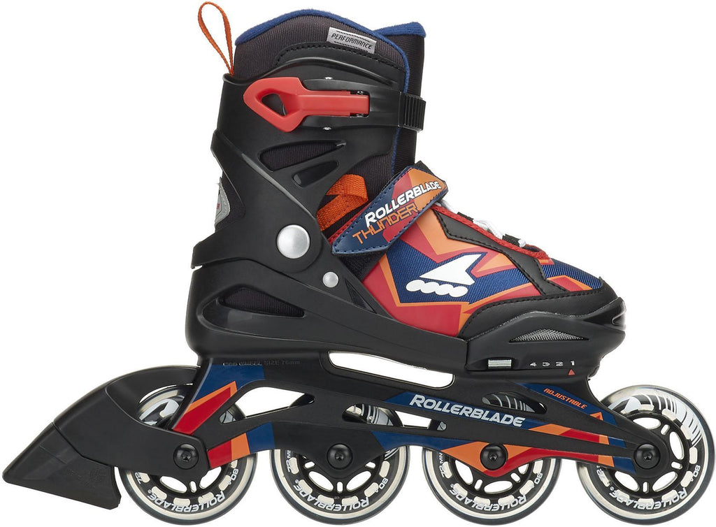 Rollerblade Thunder Black-red