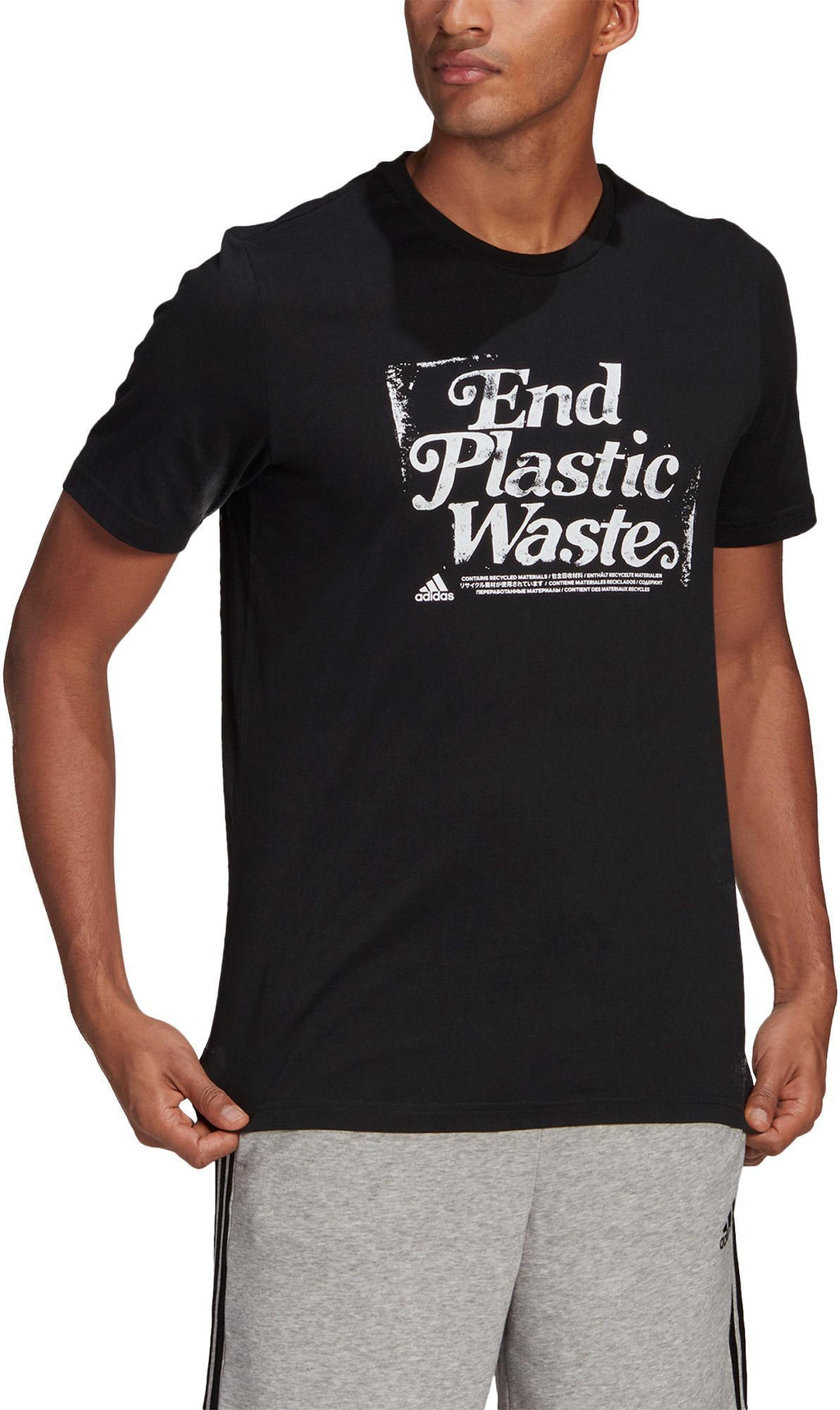 Slogan Recycled Cotton Graphic T-shirt