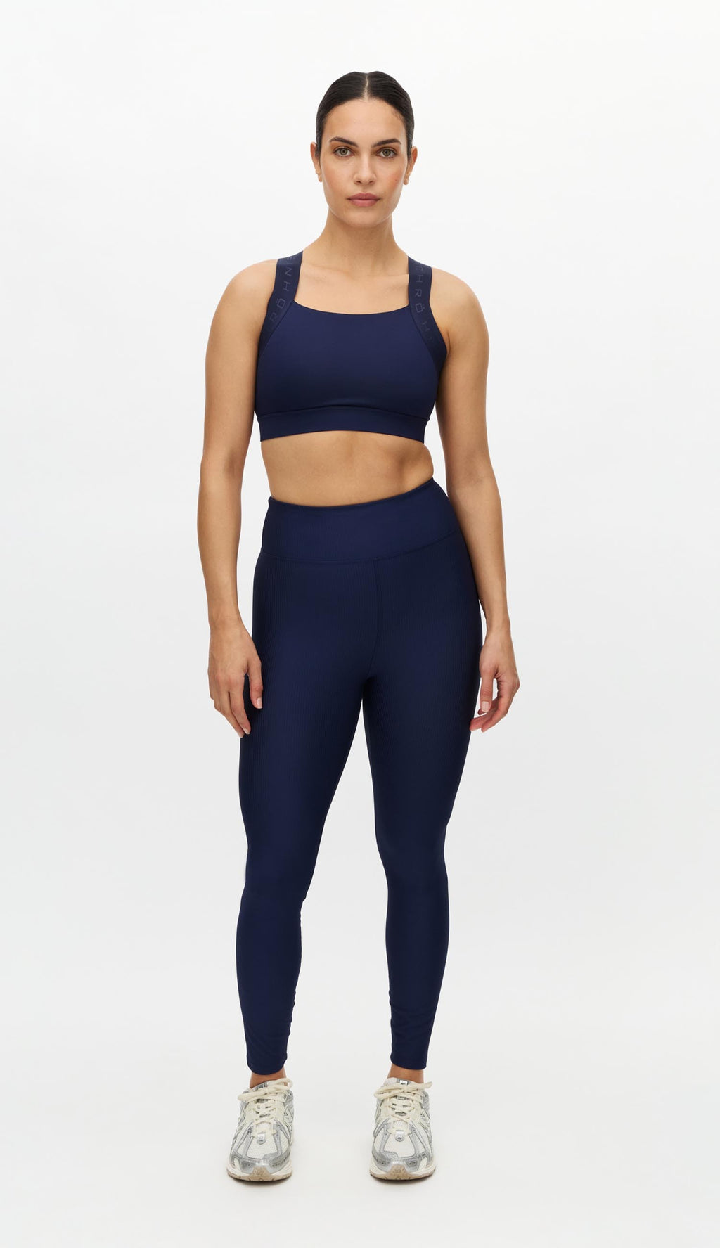 Ribbed R High Waist  Tights