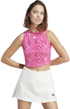 Essentials Animal-Print Crop top