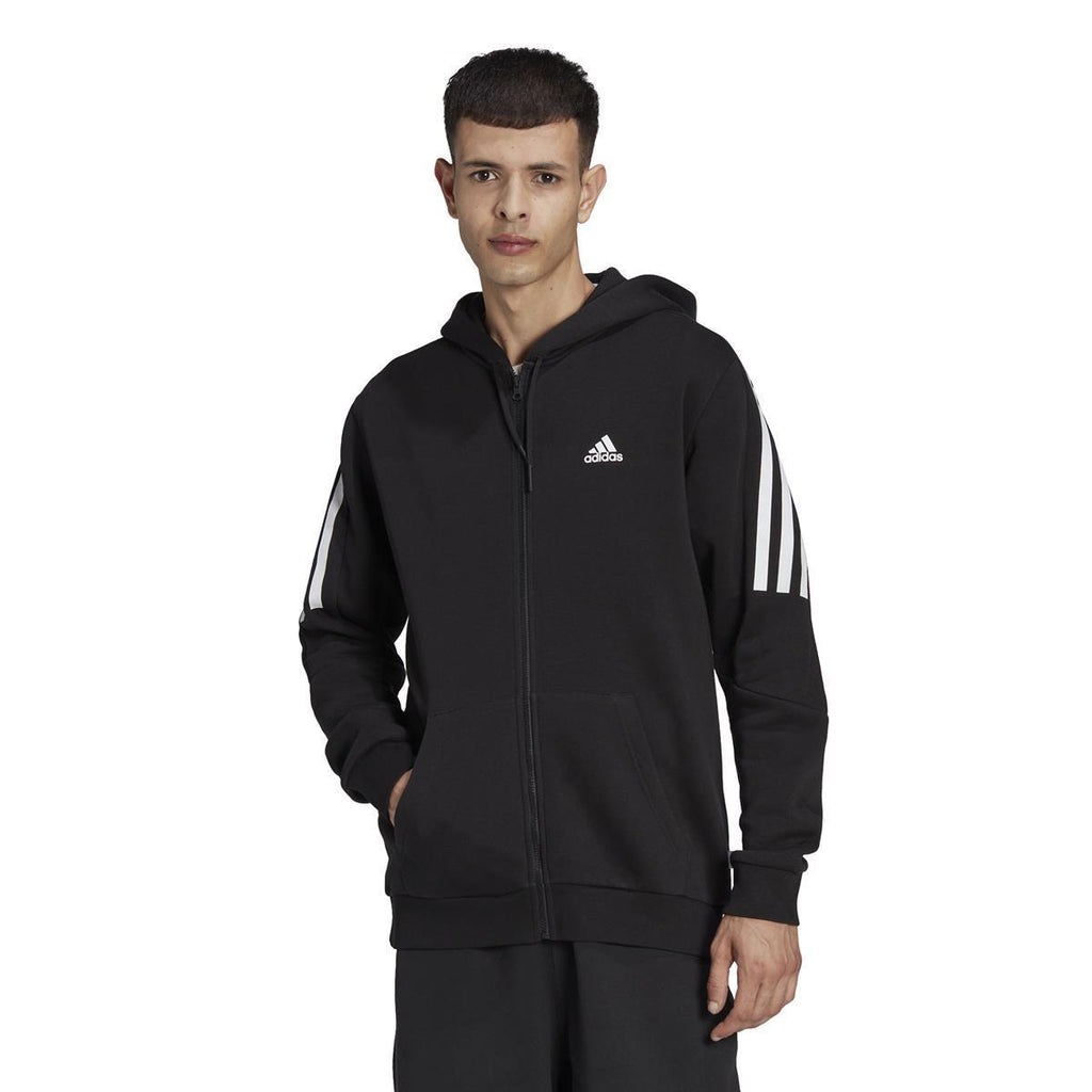 Future Icons 3-Stripes Fleece Rits hoodie
