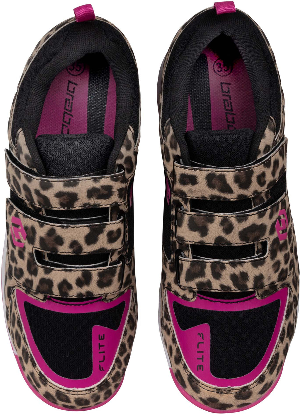 Bf1012b Velcro Leopard hockeyschoenen