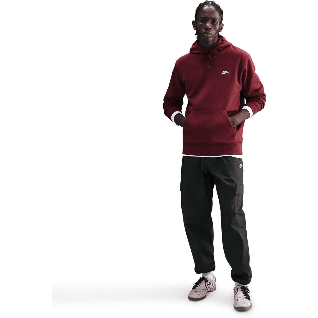 club men's pullover fleece hoo