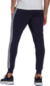 Essentials Fleece Fitted 3-Stripes Broek