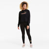 ess   metallic cropped hoo